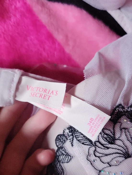 Victoria's Secret Pink Sheer Lace-Trim Babydoll Chemise - Picture 2 of 6